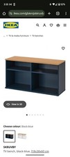 IKEA Skruvby TV Bench stand bookshelf