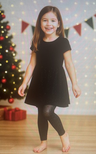 Children sparkly footless - children's,