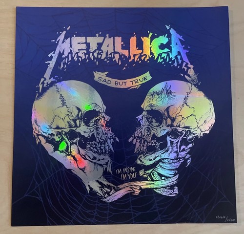 Pushead metallica sad - metallica, but
