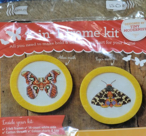 Cross stitch kit butterflies - cross, kit.