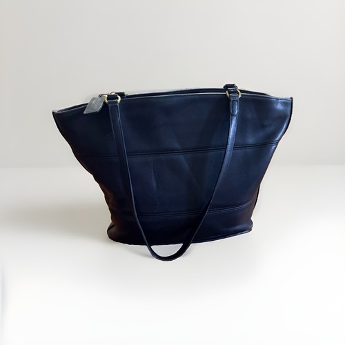 Vintage coach black - black, leather