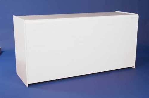 White 1800mm counter with - counter,