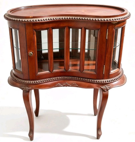 Antique mahogany display - antique,