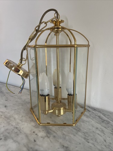 Vintage brass gilt gold porch - gilt,