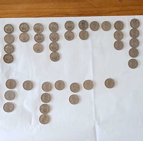 British pre decimal coin - coin, lot