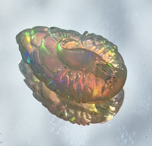 30ct ethiopian opal carving - 3.30ct,