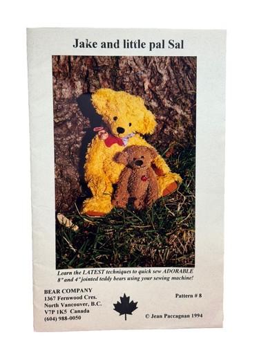 Jake and sal jointed teddy - jointed,