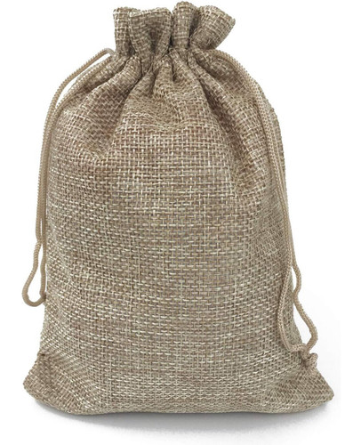 Drawstring jute gift - drawstring, x