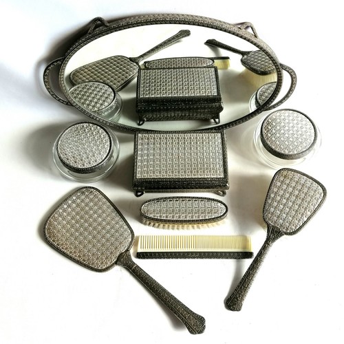 Piece vanity set including - piece,