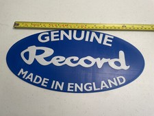 Record Tools Record Vice workshop sign plaque for man cave (Large)