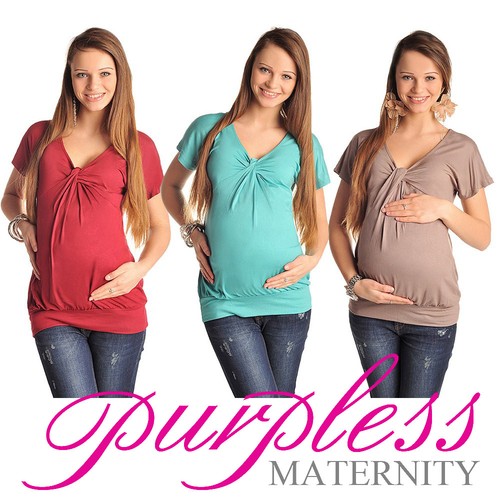 New maternity neck twist - new,