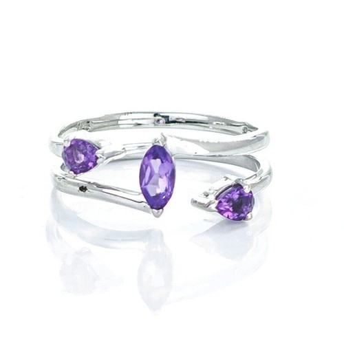Natural amethyst ring - natural,