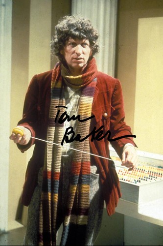 Tom baker signed autograph - signed,