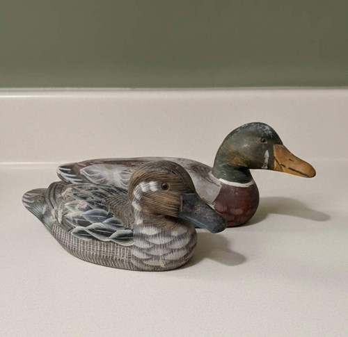 Pair vintage decorative - a, of