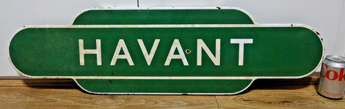 Genuine havant railway enamel - genuine,