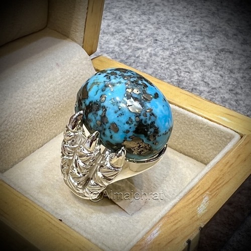 Natural turquoise pyrite - natural,