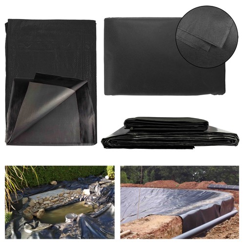 Black pond liner 200gsm - pond,