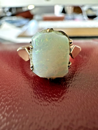 Vintage rose gold opal - vintage,