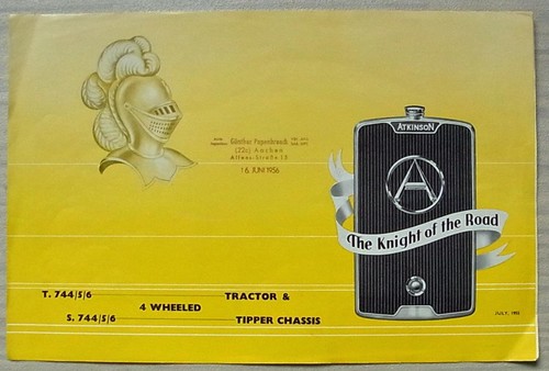 Atkinson t744 s744 5 6 - atkinson, s744/5/6