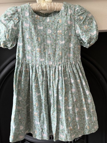 Mini boden girls - green, bunny