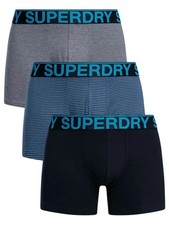 Superdry Mens 3 Pack Boxers