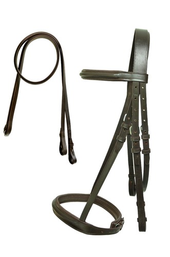 English horse brown leather - horse,