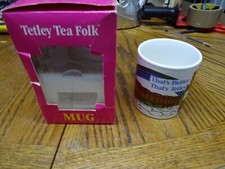Vintage Tetley Tea Folk