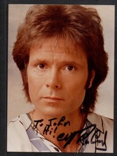 Cliff Richard music authentic signed autograph signature COA UACC