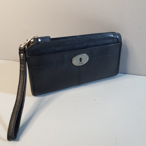 Fossil leather keyhole purse - leather,