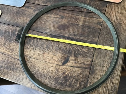Cast brass bezel for - brass,