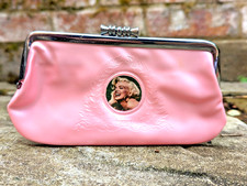 Vintage Marilyn Monroe American Actress Model Icon 1960's Pink Purse Superstar