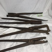 VINTAGE BLACKSMITHS TONGS