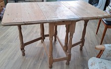 Old Pine Obolong Gateleg Table 48" X 30" Upcycle/Restoration -Collection Lancs