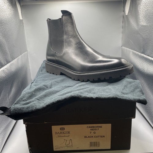 Barker camborne men black - barker,