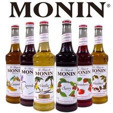Monin Coffee Syrups 70cl Glass
