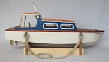 Kestral Radio Control wood model boat kit RC with Fittings, Motor, Coupling CNC