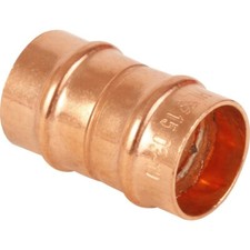 COPPER SOLDER RING STRAIGHT COUPLER 28mm