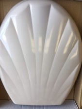 Misty Peach Shell Toilet Seat 