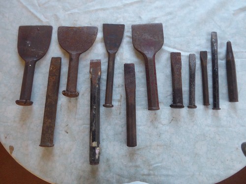 Cold chisels and - chisels,