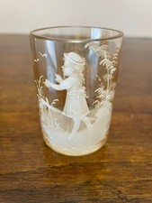 Mary Gregory Antique Mug in