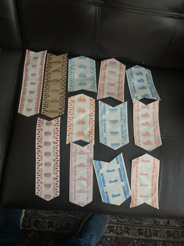 Slot token coin wrappers - 12,