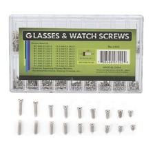 1 Box Stainless Steel  Watch Mini Screw Assortment Repair Glass Watch Back