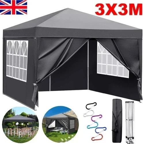 3x3m heavy duty gazebo marquee - heavy,
