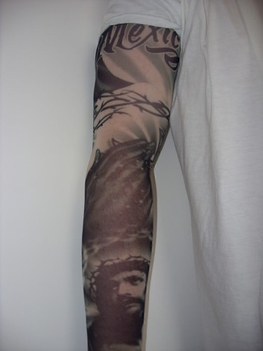Fake tattoo sleeve cloth arm - sleeve,