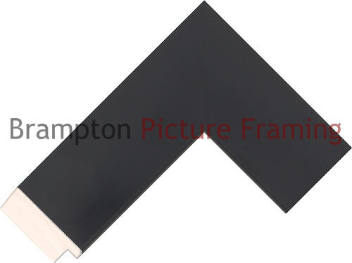 2mm wide black flat - 57.2mm,
