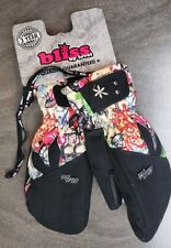 Level Bliss Sunshine Mitt Rainbow 6XXS Womans Ladies Ski Snow Gloves Mittens