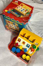 Vtg 1974 Fisher Price Cash