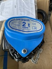 Tractel Tralift 2 tonne manual chain lift hoist
