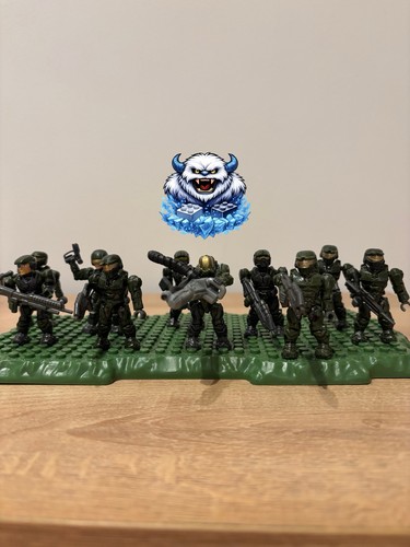 Halo mega bloks unsc figure - unsc,