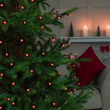 200 LED Christmas Lights Red